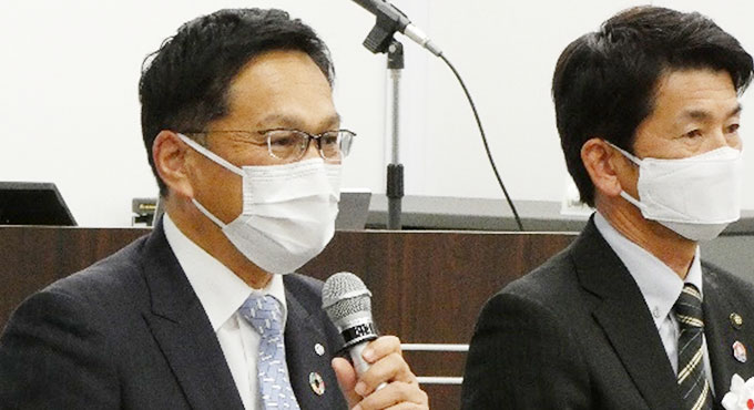参加6首長によるセッション
