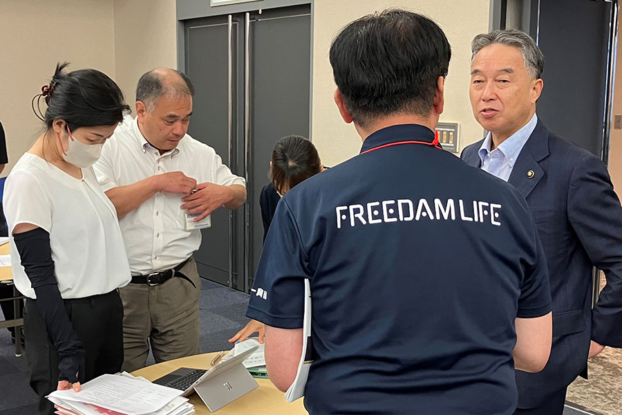 京都府福知山市 大橋市長