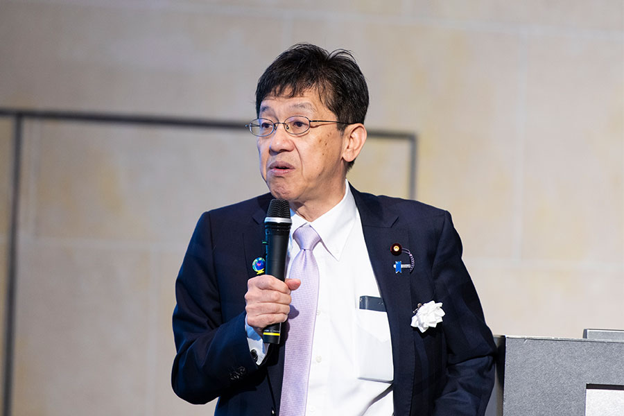 松本 尚 デジタル⼤⾂ご講演の様⼦ 写真2